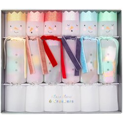 Meri Meri darila presenečenja crackers rainbow snowmen Cene