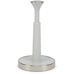 Joseph Joseph Belo plastično stojalo za papirnate brisače ø 16 cm Push&Tear – Cene