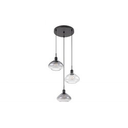 Rabalux visilica dvora E27 3x max 40W mat crno (72023) Cene