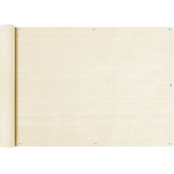 vidaXL Balkonsko platno krem 75x300 cm HDPE, (20610695) Cene