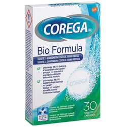 Corega Tablete za čišćenje zubnih proteza Bio formula 30 komada Cene