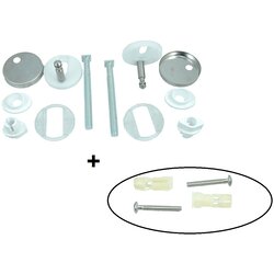 Cotexsa Pribor za wc dasku C9 BF+TFP dugi pin, D shape slim Cene