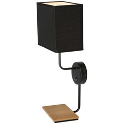 Candellux Lighting keto zidna lampa crna 1X40W E14 crna abažur sa prekidačem Cene