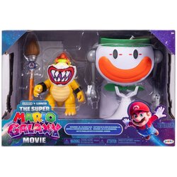 Super Mario Action Figure The Super Mario Galaxy Movie - Bowser Jr. with Clown Car Cene