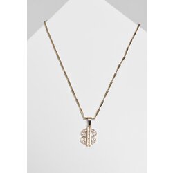 Urban Classics Accessoires Little Gold Dollar Necklace Cene