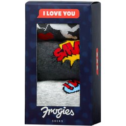 Frogies Men's socks I Love You 3P Cene