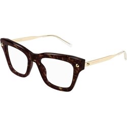 Alexander Mcqueen AM0484O 006 ONE SIZE (52) Havana/Kristalna Cene