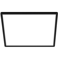 BRILO plafonjera led 22 w 3000 lm 4000 k 42x42x2,9 cm bcl crna Cene