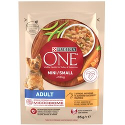 Purina ONE Mini Mini Adult perutnina 85 g Cene