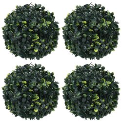  Umetni pušpani okrogli 4 kosi 12 cm, (20768636) Cene