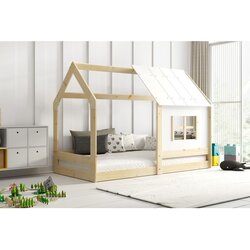  Drveni dječji krevet House s prozorom - 160x80 cm - bukva Cijene