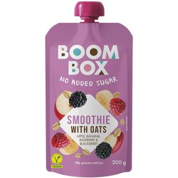 Boom box Sadni žepek jabolko, banana, malina, robida, 200 g Cene