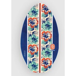 Skim One Wooden Skimboard 90 X 51 Bodyboard hibiscus blue Cene