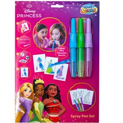 Canenco Disney princeze set za bojanje s puhalicom, u A4 omotnici Cene