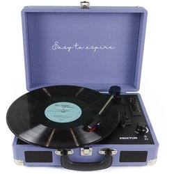 PRIXTON Vintage Gramofon VC400 Lila z Bluetoothom, (5000115724) Cene