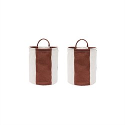 OYOY Living Design Tekstilne košare u setu 2 kom ø 18x22 cm Kara – Cene