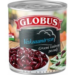 Globus pasulj crveni vakumirani 326G Cene