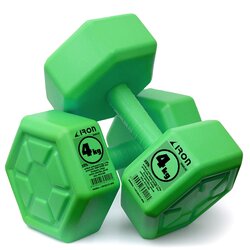 IRON SPORT bučice set - plastični tegovi, 2x4kg Cene