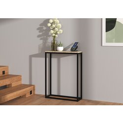 ADRK Stilski konzolni stoli LUCAS za hodnik - CRNA-SONOMA HRAST Cijene