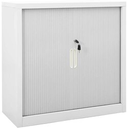 vidaXL ormarić s kliznim vratima sivi 90 x 40 x 90 cm čelični Cijene