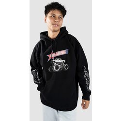Whistlindiesel Monstermax Pulover s kapuco black Cene