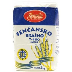 Sentella senćansko brašno tip 400 glatko 1KG Cene