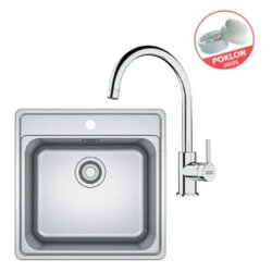 Franke inoks sudoper BCX 610-51 sa česmom Lina XL J Cene