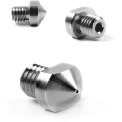 Micro-Swiss šoba prevlečena M6 3 mm za lulzbot in hexagon hotend - 0,3 mm Cene