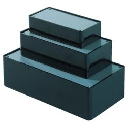 Teko malo kućište COFFER A/7ABS (DxŠxV) 160 x 95 x 45 mm crna Cene