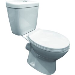 Sanotechnik wC monoblok bez ruba Roma (Keramika, Bijele boje) Cene