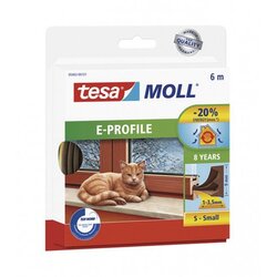 Tesa Dihtung za prozore MOLL E-profil smeđi 6m Cene