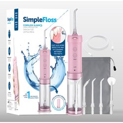 SimpleFloss Slider Pink bežični oralni tuš - rozi Cene