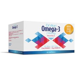 Dr Viton omega-3+12mg vit E+10mcg vit D3 60 kapsula Cene