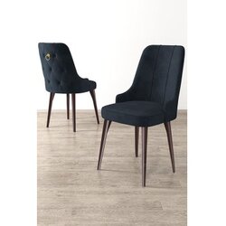 Hanah home set 4 stolice newa anthracite brown Cene