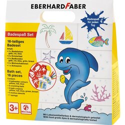Eberhard Faber set za igru u kadi s voštanim bojicama, šablonama i bojama za kupku Cene