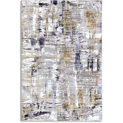 Elle Decoration Svetlo siva preproga 120x160 cm Malard Anthracite Gold – Cene