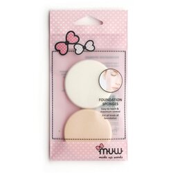 Make Up Works Pufne za tečni puder, 2kom Cene