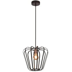 Candellux Lighting Črna kovinska viseča svetilka ø 35 cm Jonas - Candellux Lighting Cene
