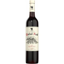 VINO crveno merlot 0.75L salas nas Cene