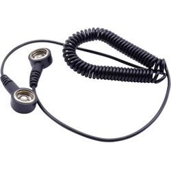 Quadrios ESD kabel za uzemljenje 1.80 m pritisni gumb 10 mm Cene