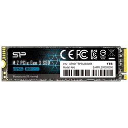 Silicon Power ssd A60 1TB/M.2/PCle/crna Cene