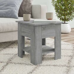 vidaXL stolić za kavu hrast sonoma 40 x 40 x 42 cm konstruirano drvo Cijene