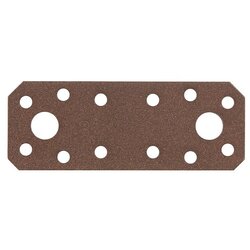 Alberts Ploščati priključek Duravis® (Do x Š x De: 96 x 35 x 2 mm, Rjava) Cene