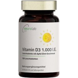 NeuroLab® Vital Vitamin D3 1.000 I.E. - 120 liz. tabl. Cene