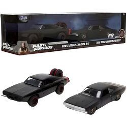 Jada Toys Hitri in drzni: Dom Toretto Dodge Charger R/T 1970 &amp, Dodge Charger Widebody 1968 kovinski avtomobil Cene