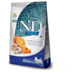 N&d Ocean Dog Adult Mini Grain Free polenovka, buča in pomaranča 2,5 kg Cene