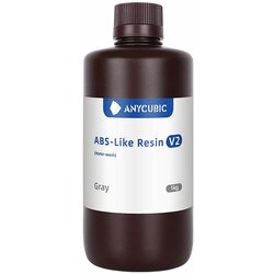 Anycubic resin abs-like resin V2 1000g - grey Cene