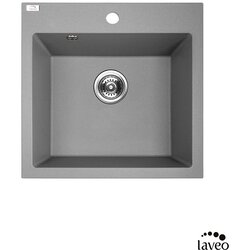 LAVEO Granitna sudopera Alena 49x49cm Siva Cene