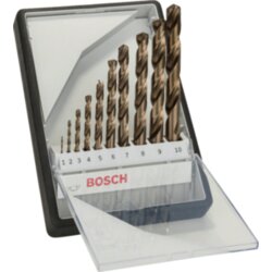 Bosch 10-delni robust line set burgija za metal hss-co, din 338, 135° Cene