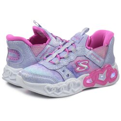 Skechers Tenisice svijetloplava / lavanda / roza / srebro Cijene